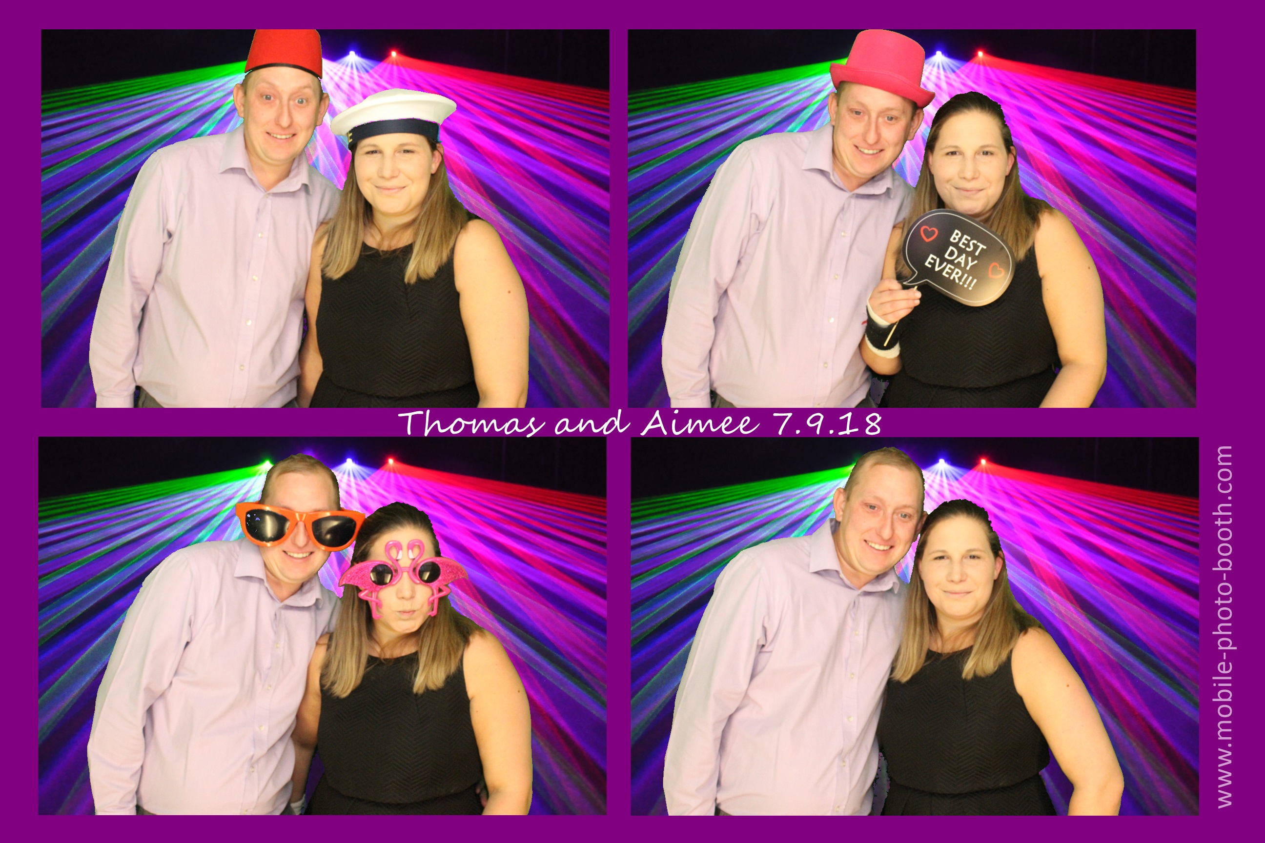 Tom & Aimee wedding | View more photos from the event at images.mobile-photo-booth.com/u/MobilePhotoBoothUK/Tom-Aimee-wedding